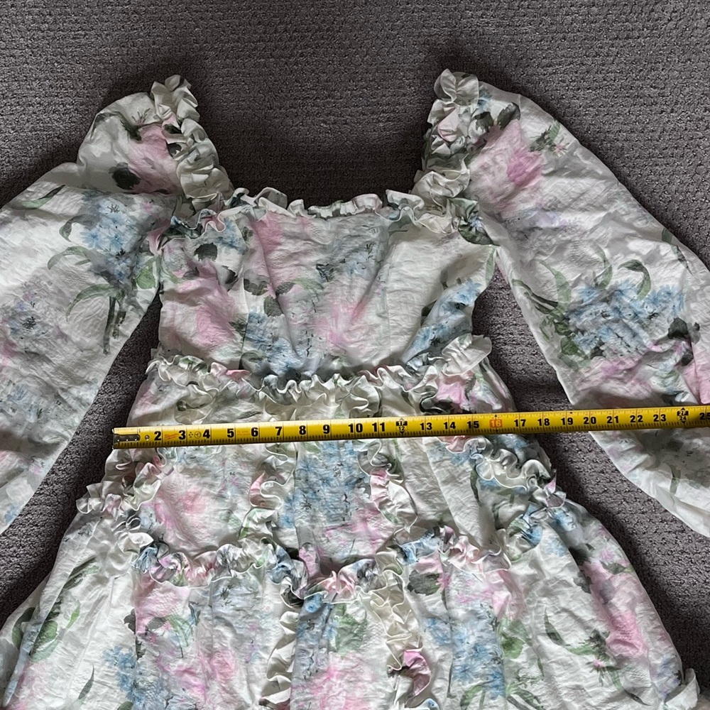 PRICE FIRM @340 Needle and Thread Posy Blossom ankle gown NWOT🤍 - Picture 13 of 14